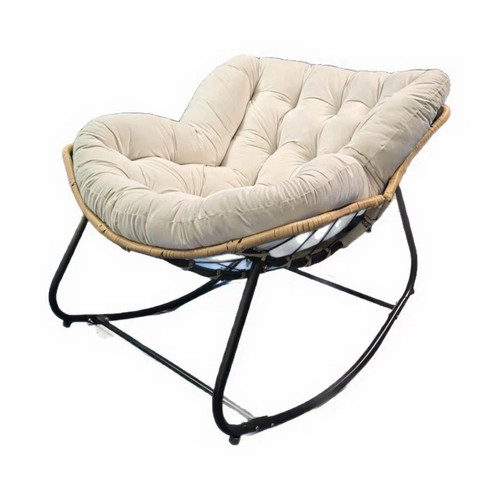 Rocking papasan chair - chair, with