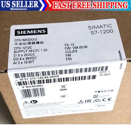 New siemens 6es7212 1ae40 - new, 6es7212-1ae40-0xb0
