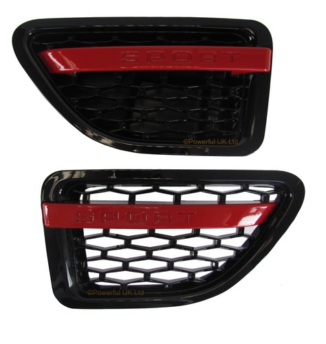 Black red side - red,