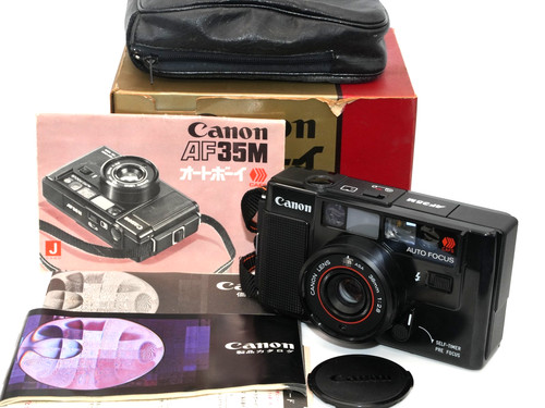 Near mint box canon af35m - [near,