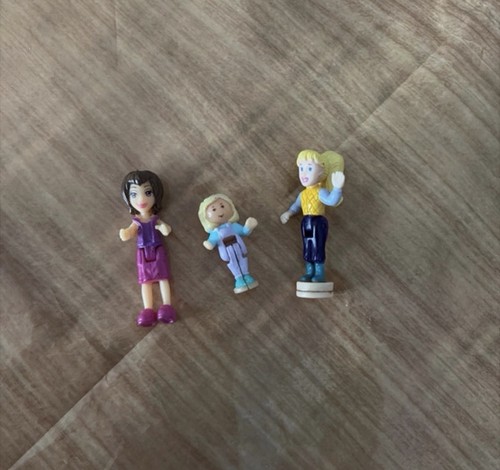 Vintage polly pocket - polly, figures