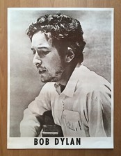 Vintage Bob Dylan Poster, late 60s, great condition, 23" x 17.5", 58cm x 44.5 cm