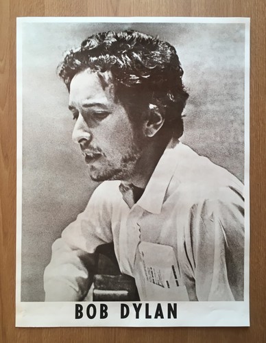 Vintage bob dylan - poster,, late