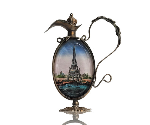 Antique gilt metal eiffel - antique,