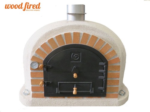 Outdoor wood fired pizza - fired,