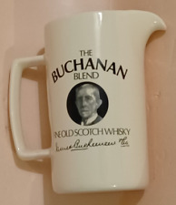 Vintage The Buchanan blend Scotch Whisky Advertising Water Jug by Wade