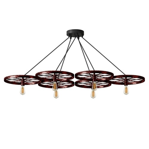 Vintage wheel pendant - vintage,
