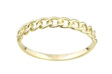 9ct Yellow Gold Infinity Ring