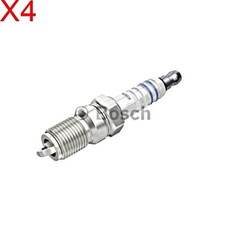 BOSCH Spark Plug 4x Fits FORD Escort 81 USA HOLDEN PROTON Exora 85-16 0242236560