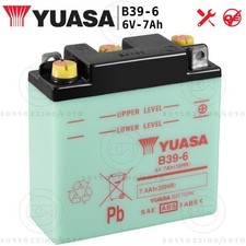 ORIGINAL YUASA B39-6 6V - 7Ah