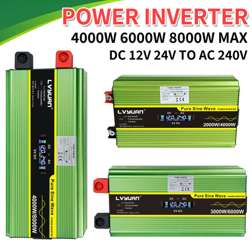 8000w 6000w 4000w pure sine - 4000w,