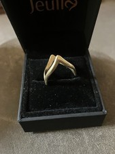 18 Ct Gold Double Wishbone