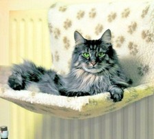 Kumfy Kradle Danish Design Radiator Cat Bed - Wide