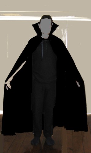 Vampire period cloak with - or,