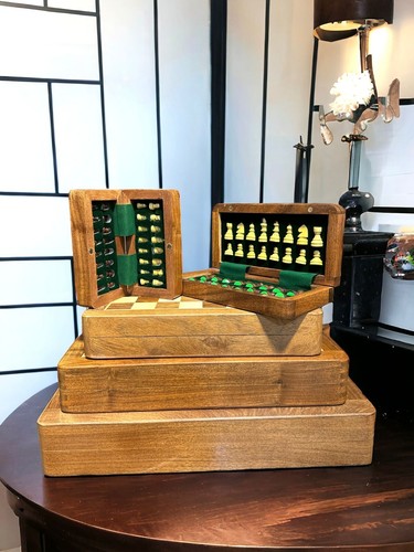 Magnetic chess board - board, and