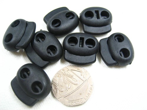 Black small toggles cord - black,