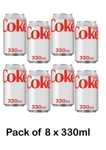 Pack 330ml diet - 8,