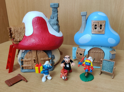 Smurfs schleich large - smurfs,