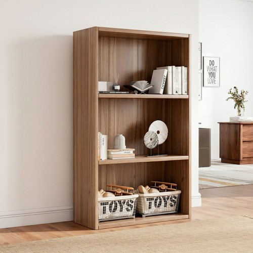 Wide shelf tier wooden - 3,