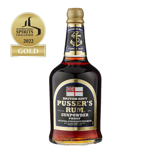 Pussers gunpowder proof black - proof,