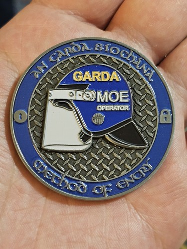 Irish police garda method - irish, of