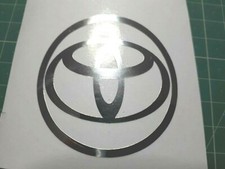 Toyota wheel trim stickers set