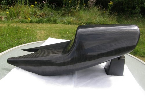 Carbon fibre seat - fibre, road