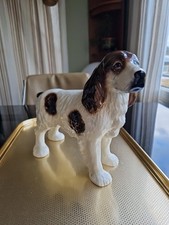 Vintage Pottery Dog Figurine