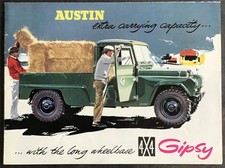 AUSTIN GIPSY 4x4 Car Sales Brochure c1963 #1966