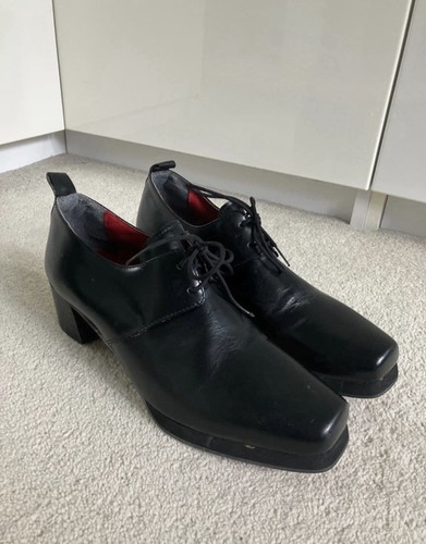 Vintage 1970s black leather - vintage,