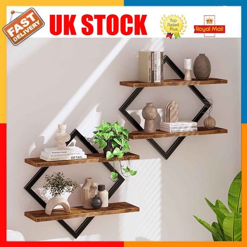 Tier floating wall mounted - 2-tier,