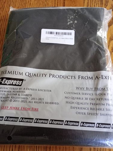 Leatherette black material - leatherette,