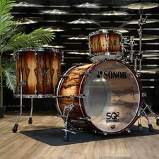 Sonor SQ2 Maple Red Burst Over