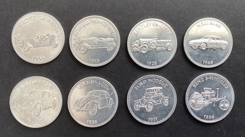 Shell historic car coins 8 - car,