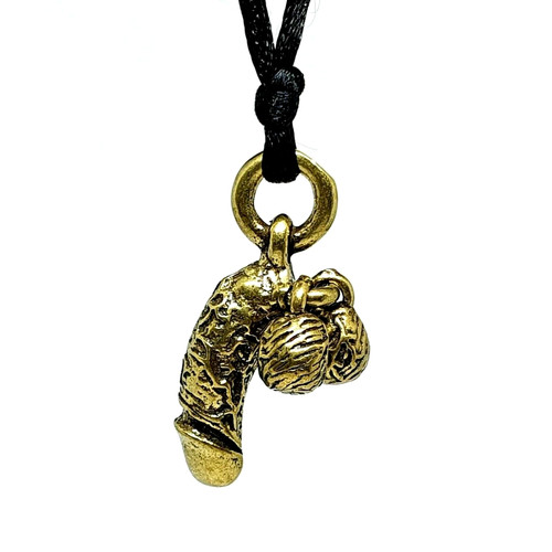 Penis palad khik brass pendant - palad,