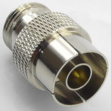 N Type Quick Release RF Adaptor, Push On, Push Fit, N Male Female Plug Socket