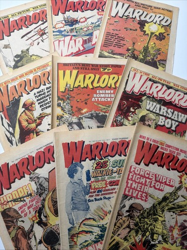 Vintage warlord comics - x,