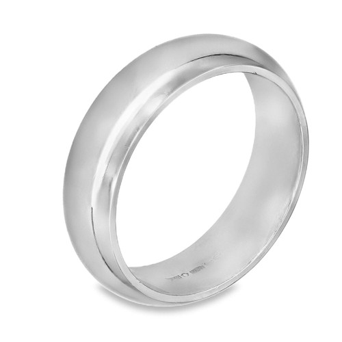 950 platinum shape wedding - 950, d-shape