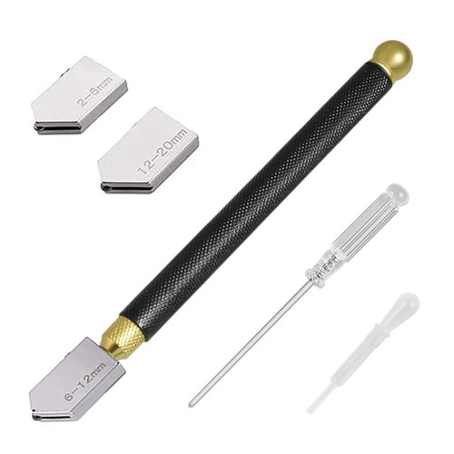 Glass cutter kit 2mm 20mm - cutter,