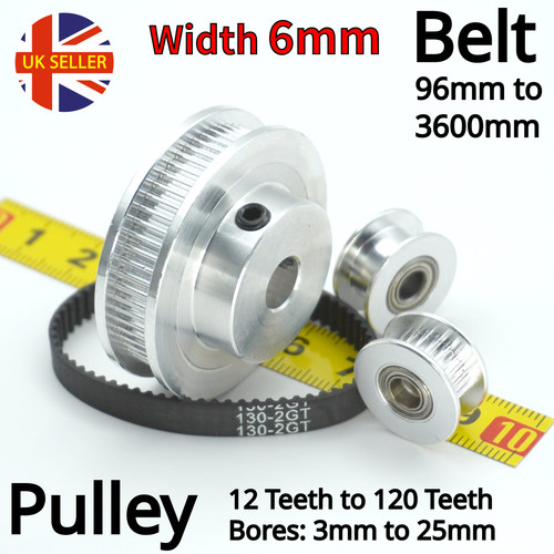 Gt2 6mm timing belt - gt2,