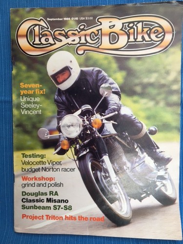 Classic bike sep - bike, sep'85,