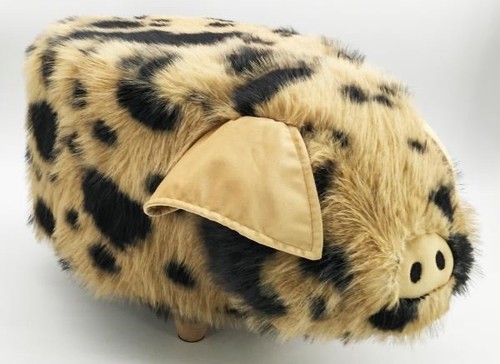 Animal design footstool pig - animal,
