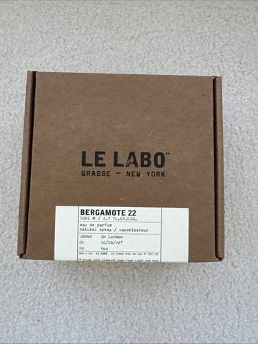 Labo bergamote eau de - bergamote,