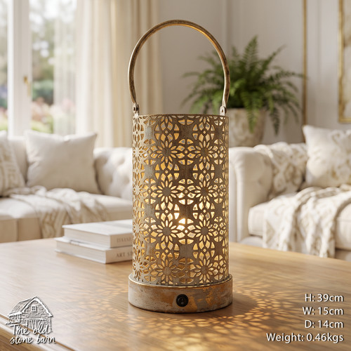 Led light lamp lantern vintage - lamp,