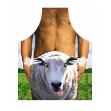 Funny BBQ Apron Novelty Barbecue - Sheep Shagger Design