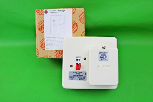 Wylex 204 way 45a - 45a, insulated