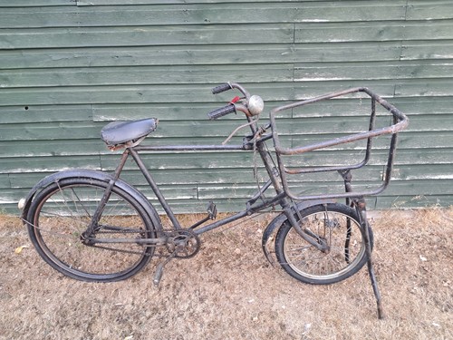 Vintage butchers bike - butchers,
