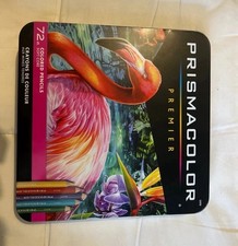 Sanford Prismacolor Premier Colored Pencils, Soft Core, 72 Pencil