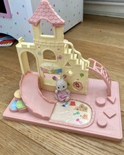 Sylvanian Families Baby Castle Playground Playset. Missing little flash. 