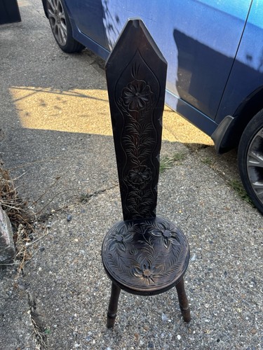 Vintage english carved - vintage, wood